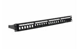 24 Port Unloaded Patch Panel